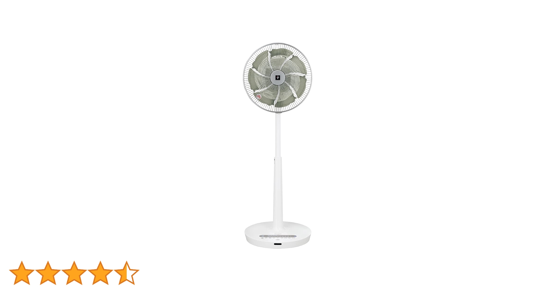 【新品の羽根付き♪】SHARP トリプルネイチャーウィング PJ-N3DG-W Amazon.co.jp: シャープ 扇風機 リビングファン DCタイプ
